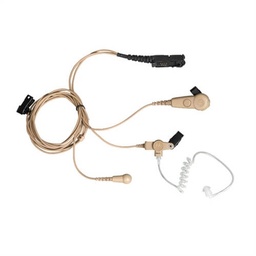[PMLN6755A] Motorola PMLN6755 Beige 3-wire Surveillance Kit - XPR 3300e/3500e