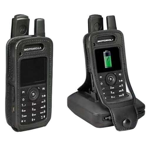 [PMLN7040A] Motorola PMLN7040 Leather Case, Quick Release Belt Clip - SL Series