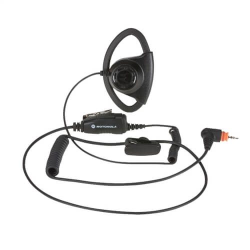 Impact 1-Wire Headset Earpiece with D-Ring for Motorola XPR3300 XPR3500 Radios 