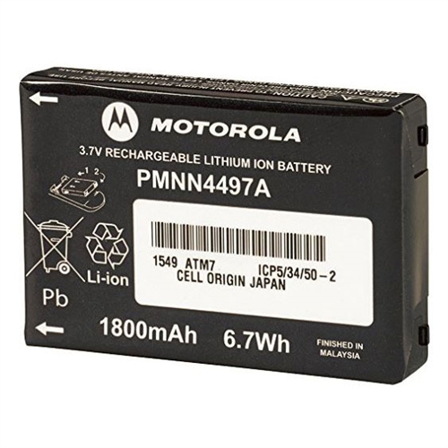 [PMNN4497A] Motorola PMNN4497 1800 mAh Li-ion Battery - CLS1410,  CLS1010, VL50