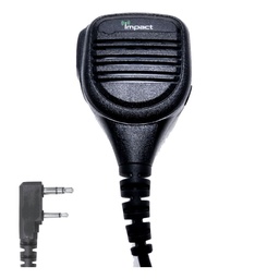[K1-PRSM-HD3] Impact K1-PRSM-HD3 Speaker-Mic, 3.5mm - Kenwood 2-Pin