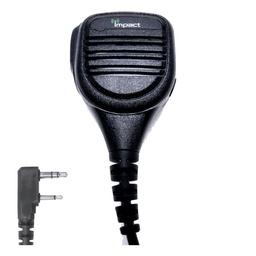 [K1-PRSM-HD3] Impact K1-PRSM-HD3 Speaker-Mic, 3.5mm - Kenwood NX-P1202, NX-P1300, TK-2400, TK-3400