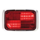 [QL64-RR] Federal Signal QL64-RR 6x4 QuadraFlare LED - Red
