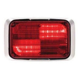 [QL64-RR] Federal Signal QL64-RR 6x4 QuadraFlare LED - Red