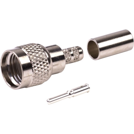 [RFU-600-6] RFI RFU-600-6 Mini-UHF Male Crimp Connector - RG58
