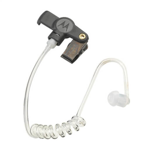 [RLN6232A] Motorola RLN6232 Black Low Noise Kit - Acoustic Tube, Clip