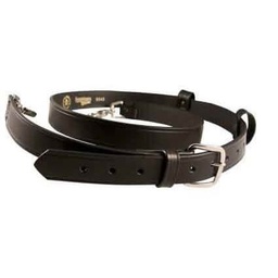Boston Leather 9125-1 Black Firefighter's Glove Strap Belt Clip 