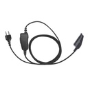 [SC-B1W-K1] Magnum SC-B1W-K1 Braided 1-Wire PTT/Mic - Kenwood Multi-Pin