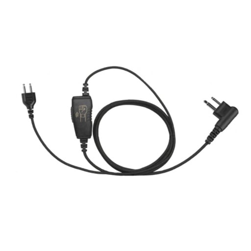 [SC-B1W-M] Magnum SC-B1W Braided 1-Wire PTT/Mic - Motorola CP100d, CP200d