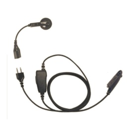 [SC-B1W-M4-MEB] Magnum SC-B1W Braided 1-Wire PTT/Mic, Earbud - HT750, 1250