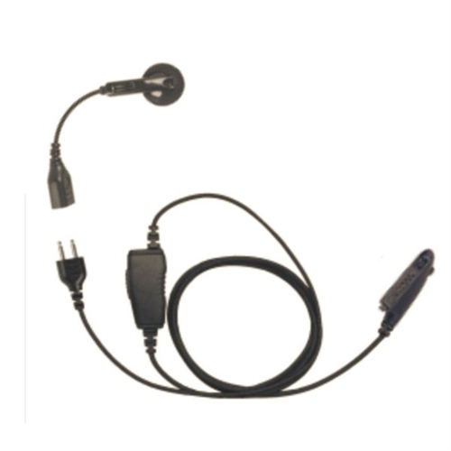 [SC-B1W-M4-MEB] Magnum SC-B1W Braided 1-Wire PTT/Mic, Earbud - HT750, 1250