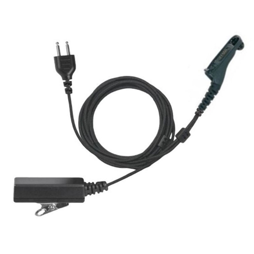 [SC-B2W-M12] Magnum SC-B2W-M12 Braided 2-Wire Noise-Cancelling PTT/Mic - Motorola APX, XPR 7000