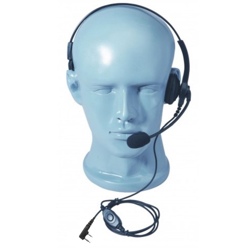 [SHSL-K] Magnum SHSL-K Lightweight Headset - Kenwood 2-pin