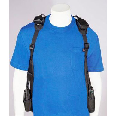 [USH-300D] CMA USH-300D Universal Double 2-Way Radio Shoulder Holster