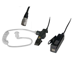 [V1-10166] OTTO V1-10166 2-Wire Earphone Kit, Acoustic Tube - Hirose 6 Pin