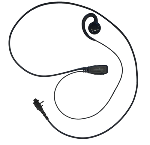 [VY1A-S1W-EH5] Impact VY1A-S1W-EH5 Swivel Earhook, Mic, PTT - Vertex