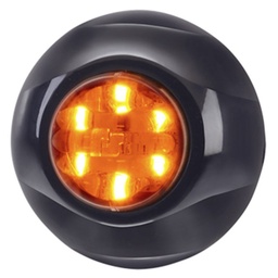 [416900Z-AW] Federal Signal 416900Z-AW In-line Corner LED Flasher - Amber/White