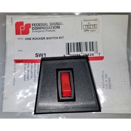 [SW1] Federal Signal SW1 Backlit Single Rocker Switch Kit