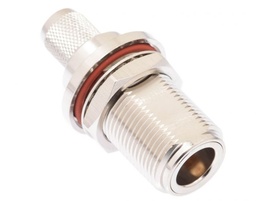 [EZ-400-NF-BH] Times EZ-400-NF-BH N Female Bulkhead Crimp Connector - LMR-400