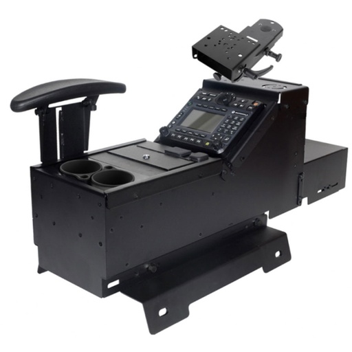 [7170-0237-04] Gamber-Johnson 7170-0237-04 Chevrolet/GMC Truck/SUV Console, Cup Holder, Armrest, Wiring Chase, Moongoose