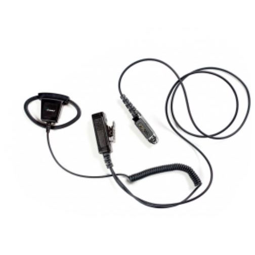 [VY1A-P1W-D1] Impact VY1A-P1W-D1 1-Wire D-Shape Earpiece, PTT/Mic - Vertex VX-261