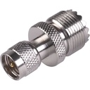 [RFU-621] RFI RFU-621 Mini-UHF Male to UHF Female Adapter