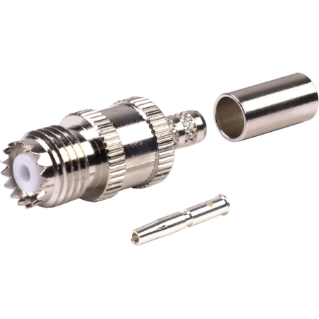 [RFU-601-1] RFI RFU-601-1 Mini-UHF Female Crimp Connector- RG58