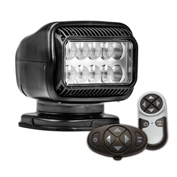 [20574GT] Golight 20574GT Black LED Spotlight, Dual Wireless Remote