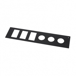 [15082] Gamber-Johnson 15082 2” Rocker Switch, AUX 12V Power Outlet Filler Panel