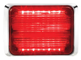 [QL97-RR] Federal Signal QL97-RR QuadraFlare 9x7 Red