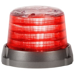 [300TMP-R-SB] Federal Signal 300TMP-R-SB Pro LED Beacon Red LED/Red Dome