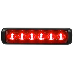 [MPS602U-RR] Federal Signal MPS602U-RR 6 LED Lighthead Red/Red Lens