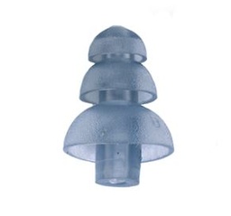 [C807552] OTTO C807552 Noizebarrier Large Clear 3 Flange Tips - 10 Pack