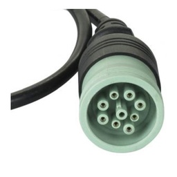 [ECM Cable-9pin Green] Magnum AVL ELD BlueLink 9-Pin ECM Cable - Green