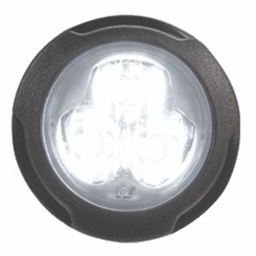 [416300-W] Federal Signal 416300-W Single Color, White, 3-LED Light, Clear Lens, Flush Mount