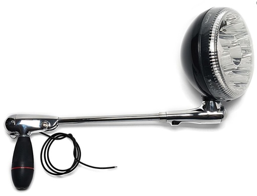 [X210036-0002] Unity X210036-0002 LED 6" Spotlight Black (X335) (S14) LH