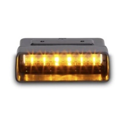 [XSM1-BRA-US] Federal Signal XSM1-BRA-US XStream Single Head 18 LED Light Head, 6 Blue, 6 Red, 6 Amber
