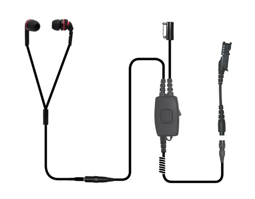 [EP635EC] EPC Snake EP635EC iPod-Style Surveillance Kit - Motorola XPR 3000e