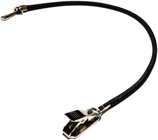 [MBC1] Magnum MBC1 Alpha Pager Bungee Cord Lanyard, Alligator Clip