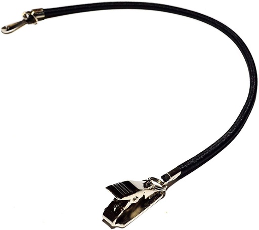 [MBC1] Magnum MBC1 Alpha Pager Bungee Cord Lanyard, Alligator Clip