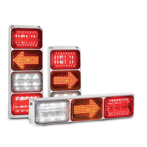 [QL644V-LEFT] Federal Signal QL644V-LEFT BTT, 4-UP Casting, LF Arrow