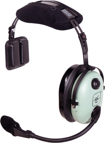 [40722G-05] David Clark 40722G-05 H8595 Over-the-Head Single-Ear Pro Audio Headset