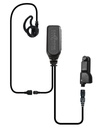 [EP1334EC M1] EPC EP1334EC M1 Hawk Tubeless Lapel Mic, Easy Connect - Motorola APX, XPR 7000