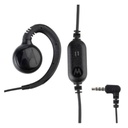 [RLN6550A] Motorola RLN6550 Swivel Earpiece, In-line Mic - 3 Pack