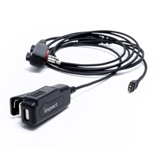 [M5-G2W] Impact M5-G2W 2-Wire Surveillance Kit, Snaptight - Motorola XTS