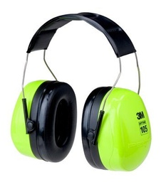 [H10A HV] 3M Peltor H10A HV Optime 105 Earmuffs, Over-the-Head - 10-Pack