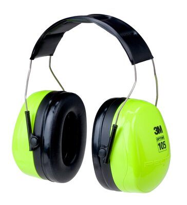 [H10A HV] 3M Peltor H10A HV Optime 105 Earmuffs, Over-the-Head - 10-Pack