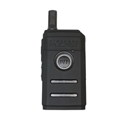 [SILICO-PCKT-B] Klein Silicone Black Grip Case - Pocket Radio