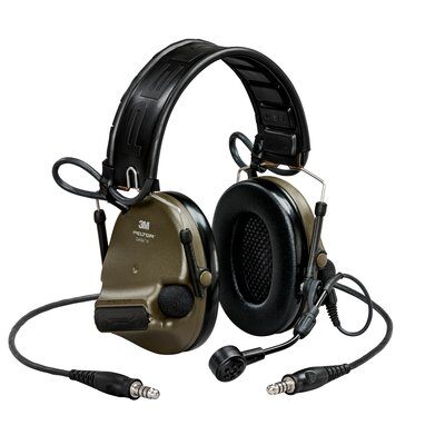 [MT20H682FB-19N GNS] 3M Peltor MT20H682FB-19N GNS ComTac VI NIB Headset - Green Dual Comm