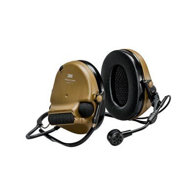 [MT20H682BB-09N CY] 3M Peltor MT20H682BB-09N CY ComTac VI NIB Hearing Defender Neckband - Brown